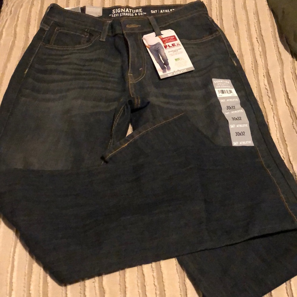 Men’s Levi Strauss S67 athletic jeans size 30/32